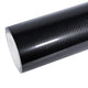 Silber Schwarz Carbonfaser Vinylfolie