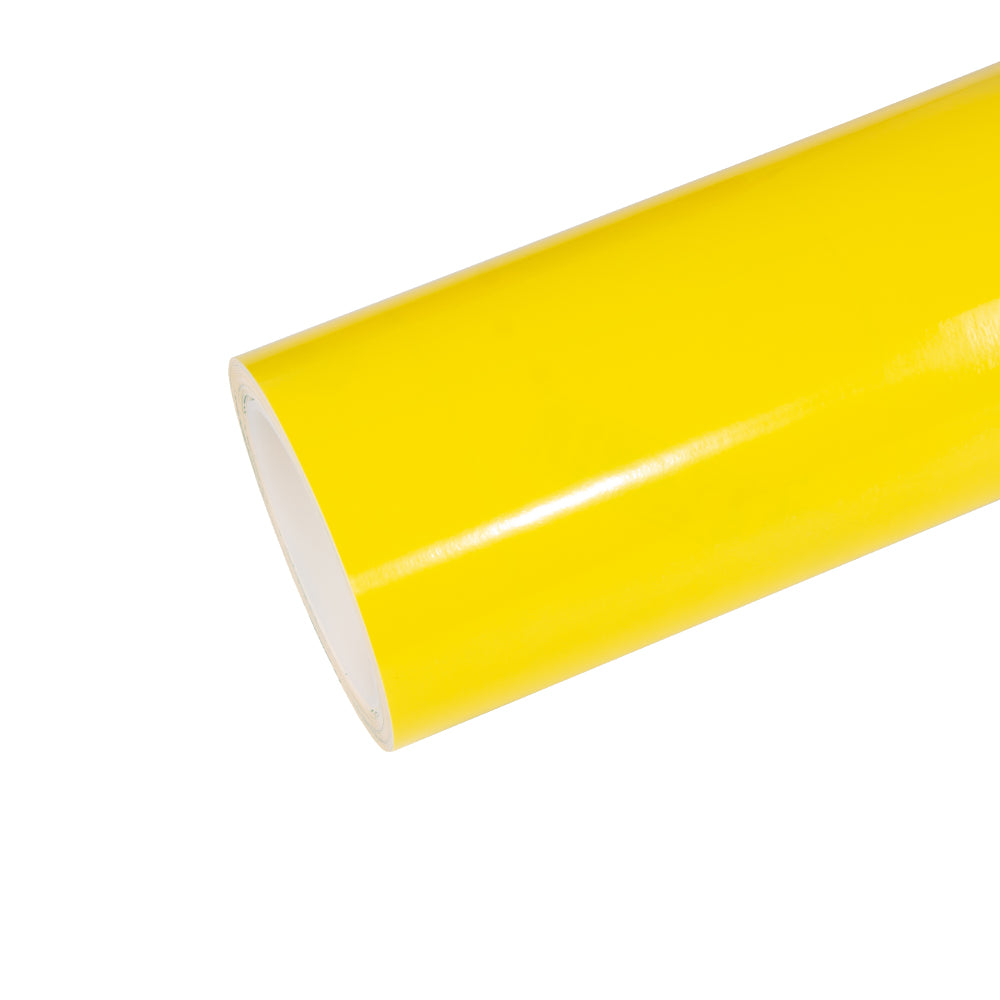 Goldgelbe Scheinwerferfolie mit Luftkanal-Papierliner