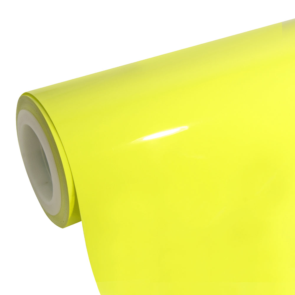 Hochglanz Chartreuse Gelb Vinylfolie
