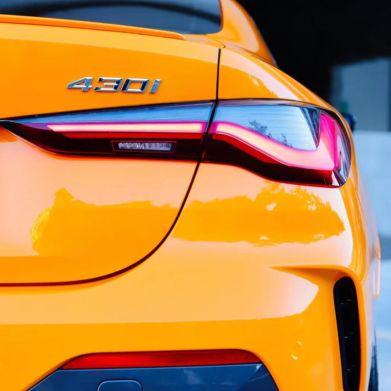Hochglanz Mclaren Orange Vinylfolie