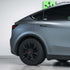 Matte Seiden Grau Blau Vinylfolie