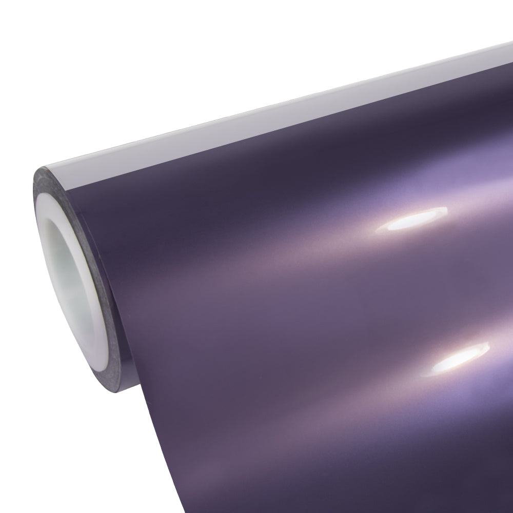 Glossy Metallic Violet Grau Auto-Folie