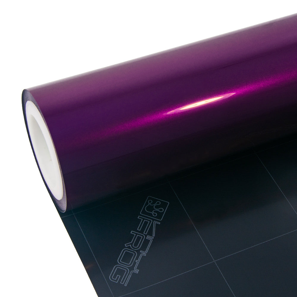 Glänzende metallische Traubenlila Autofolie
