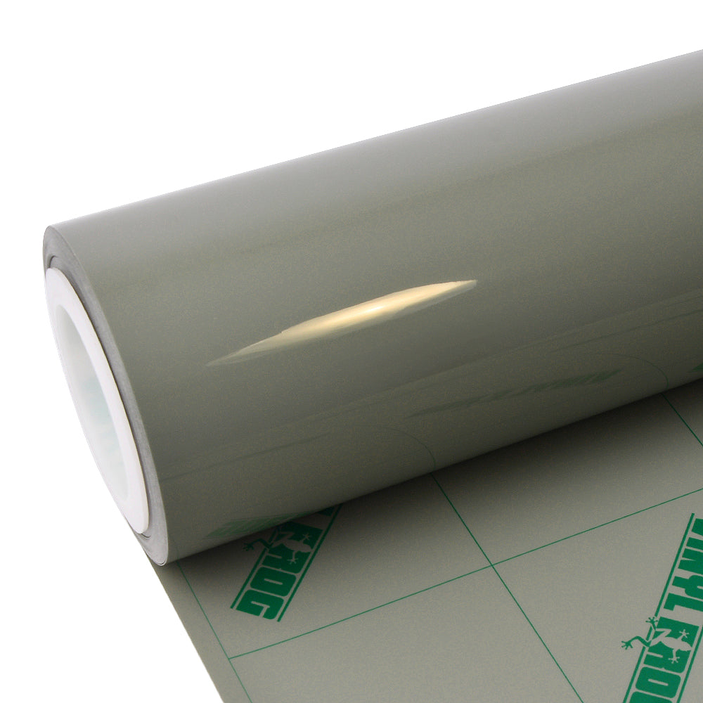 Superglanz Khaki Grün Vinylfolie