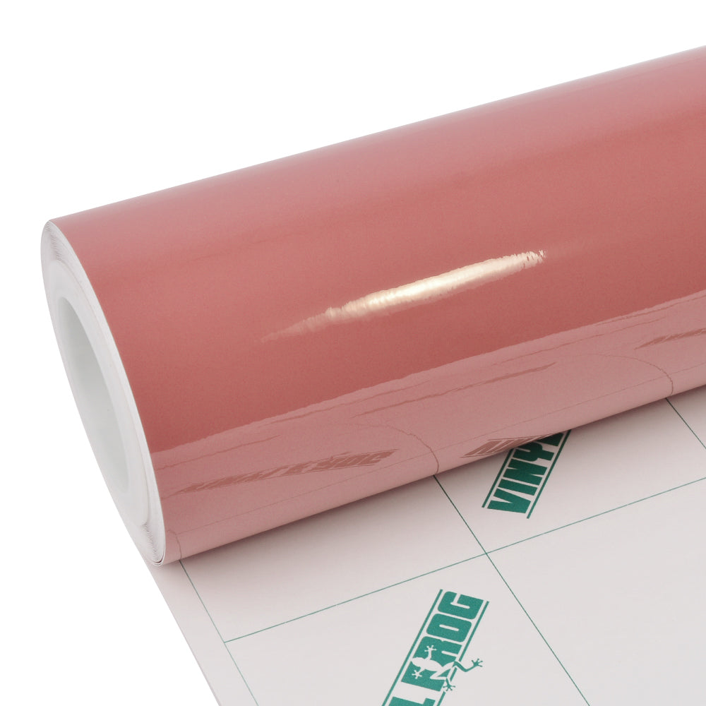Hochglanz Bohnen Rot Vinylfolie