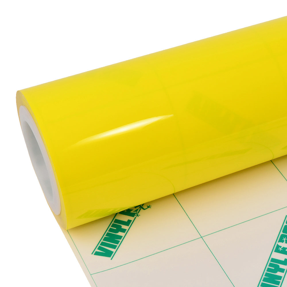 Hochglanz Gelb Vinylfolie