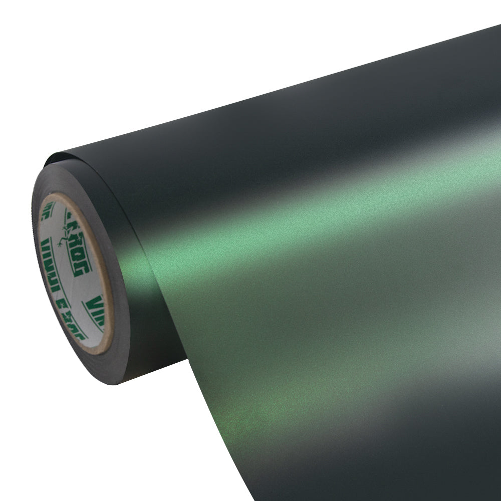 Matt metallisch Jägergrün Autofolie