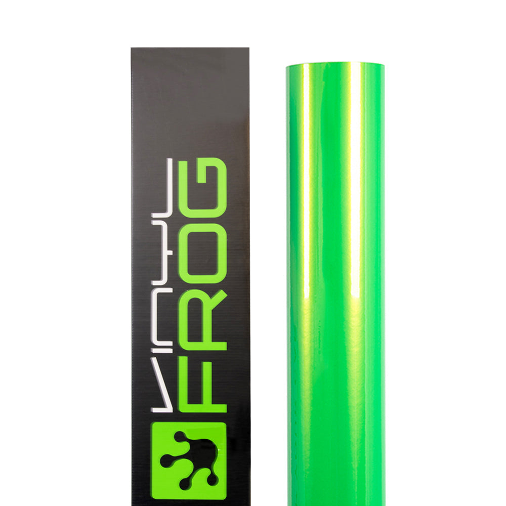 Candy-metallische Neon-Grüne Autofolie