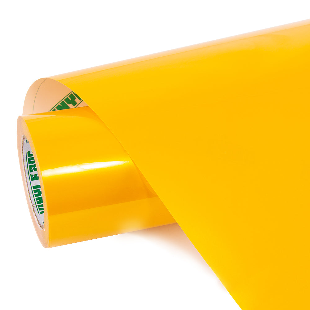 Glänzende Metallische Goldenes Gelb Auto-Folie