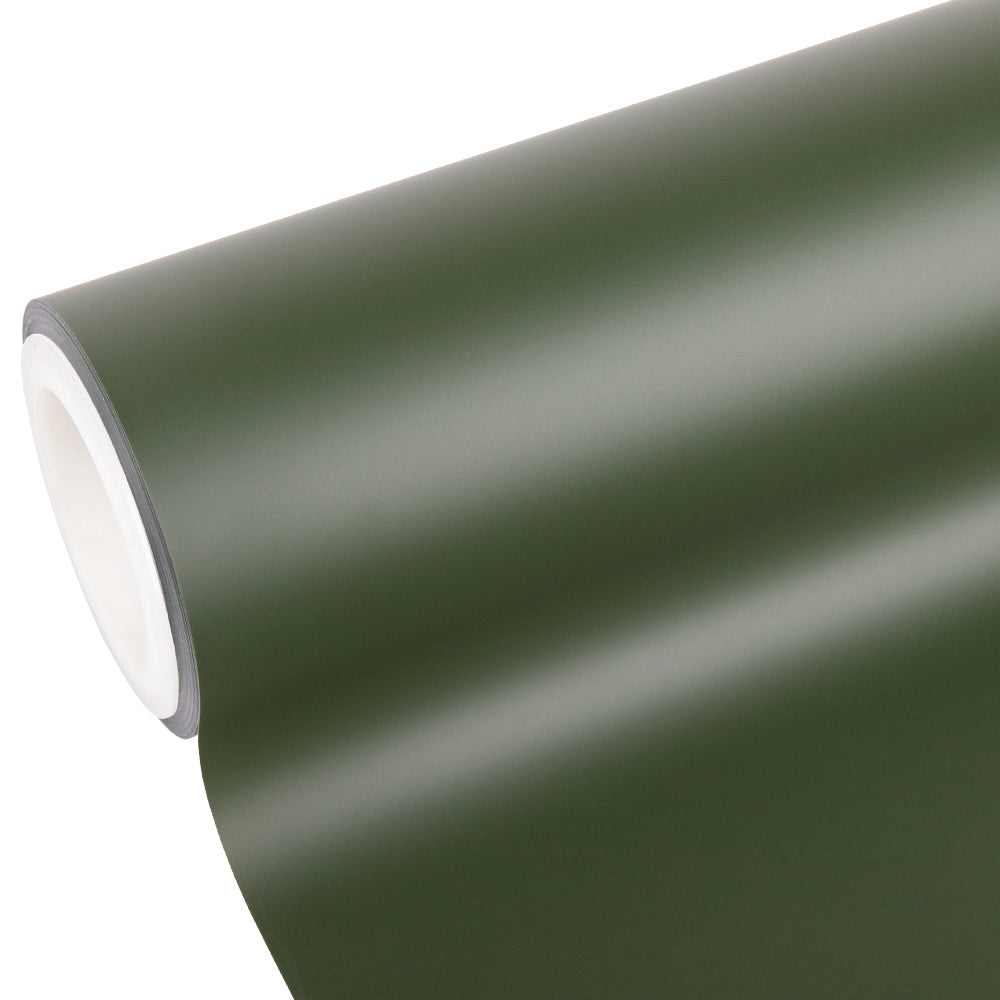 Supermatte Militärgrün Farbig Lackschutzfolie