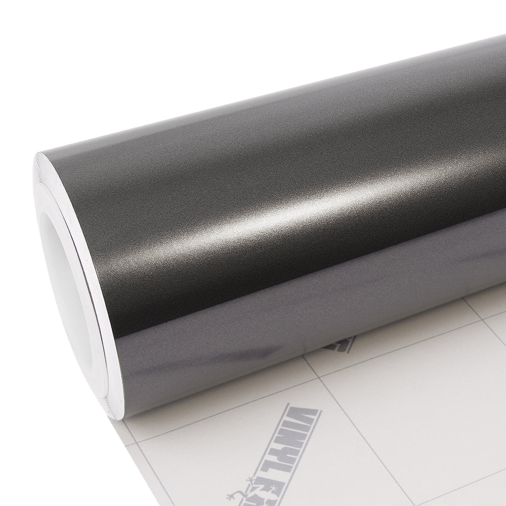 Matte-Metallic-Dunkel-Grau-Vinylfolie