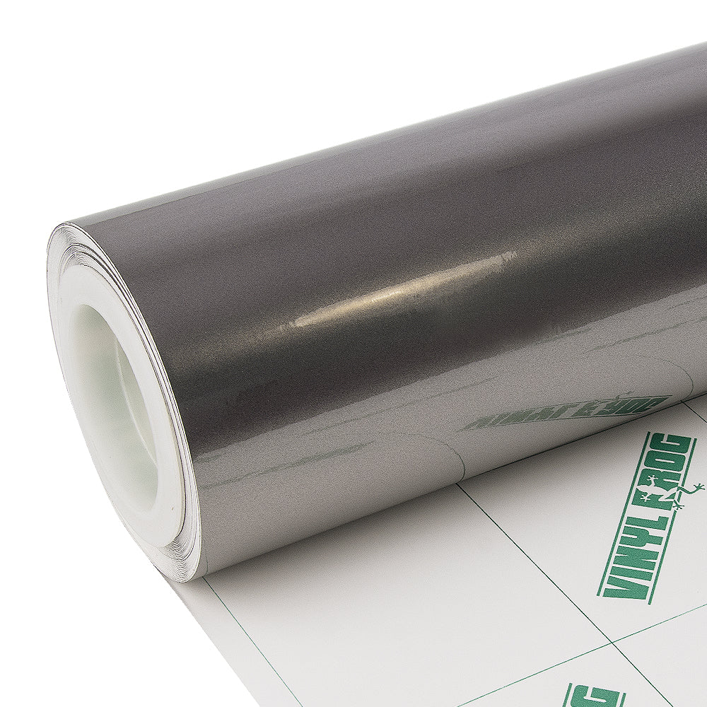 Glänzende Metallisch Braun-Grau Autofolie