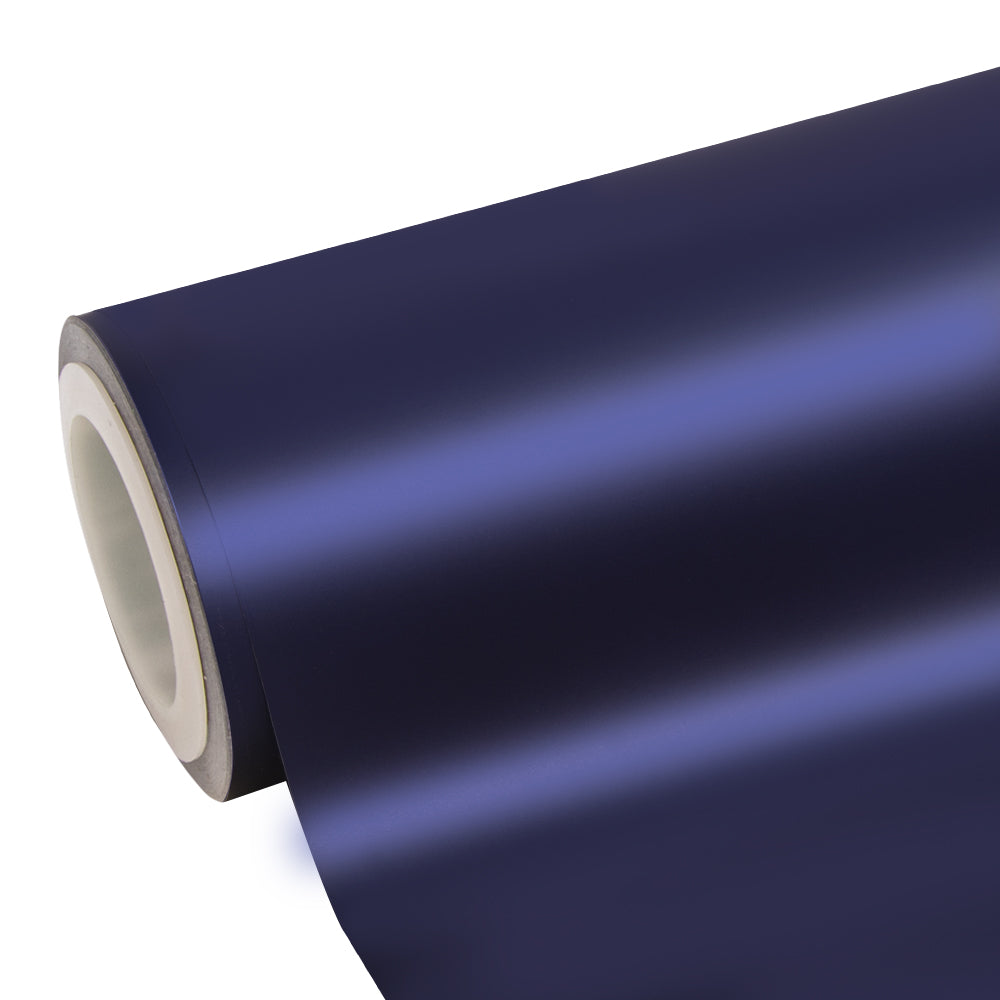 Satin-Chrom Saint-Patrick-Blau Vinylfolie