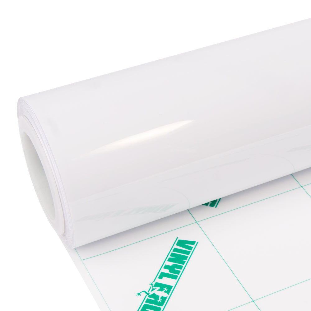 Hochglanz Kristall Weiss Vinylfolie
