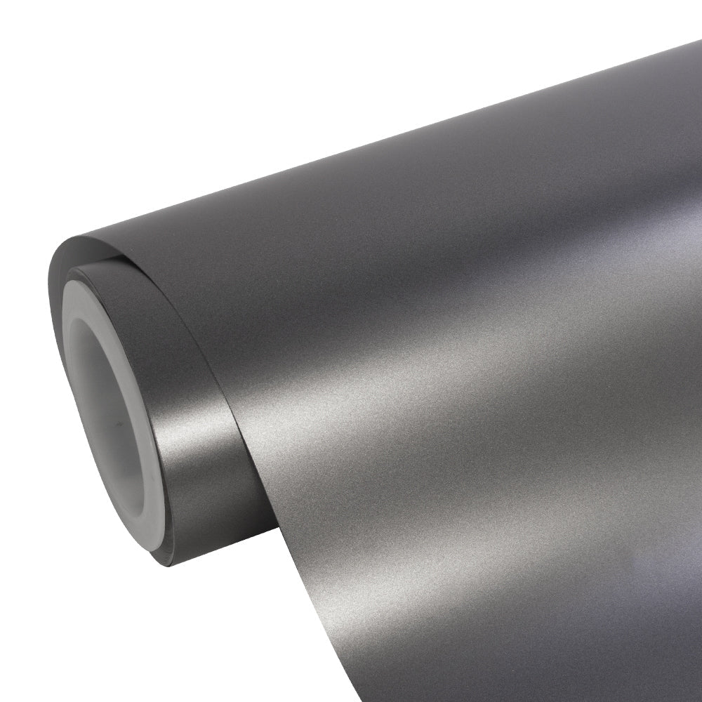Matte Metallic Grau Vinylfolie
