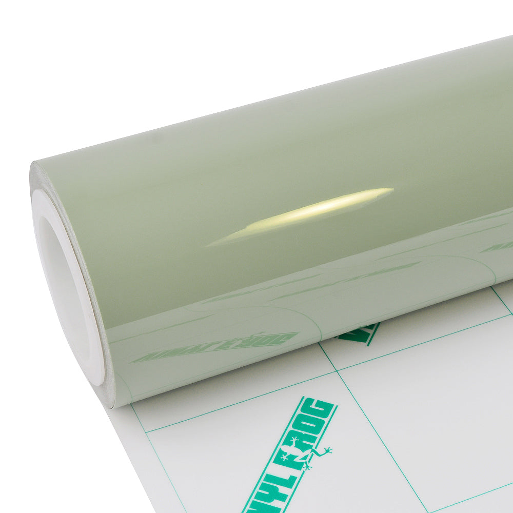 Superglanz Pistazien Gruen Vinylfolie