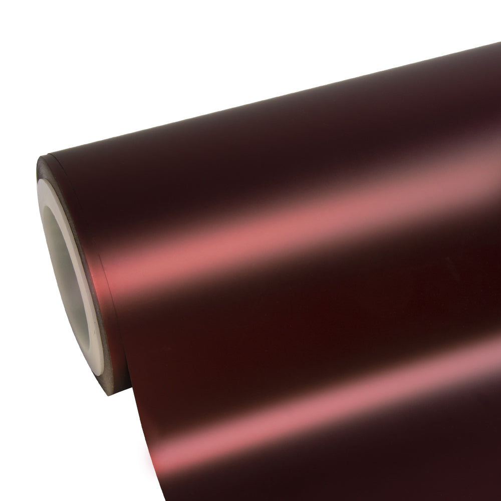 Satin-Chrom Chocolate Cosmos Rot Vinylfolie