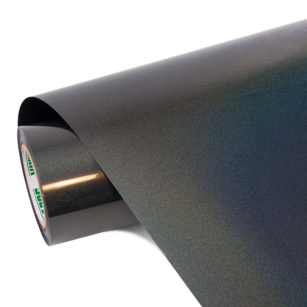 Regenbogen Metallic Majestic Grau Vinylfolie