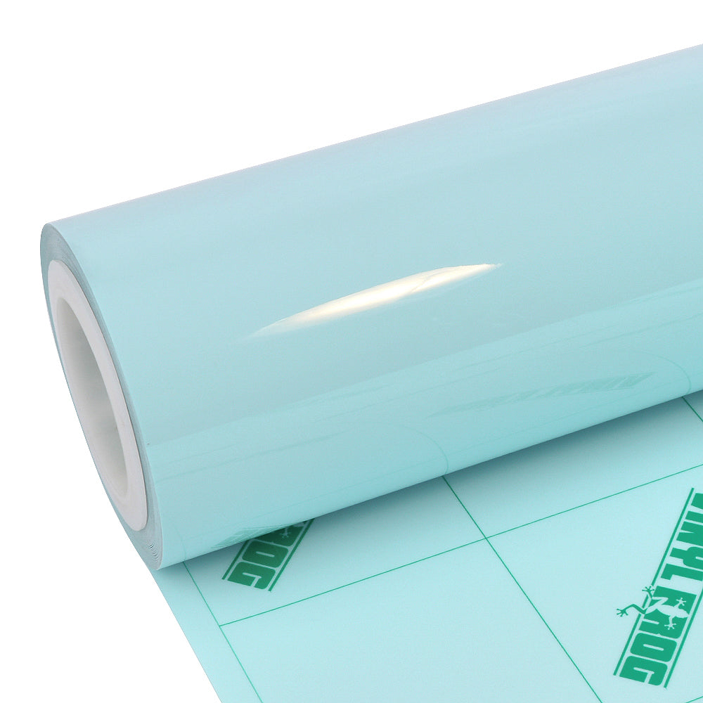 Superglanz Gletscherblau Vinylfolie