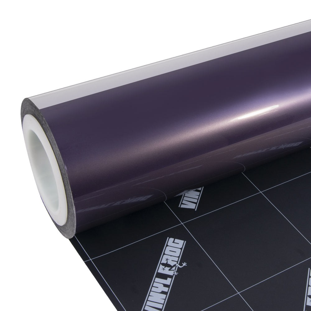 Glossy Metallic Violet Grau Auto-Folie