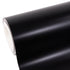 Matte Seiden Schwarz Vinylfolie