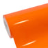 Hochglanz Orange Vinylfolie