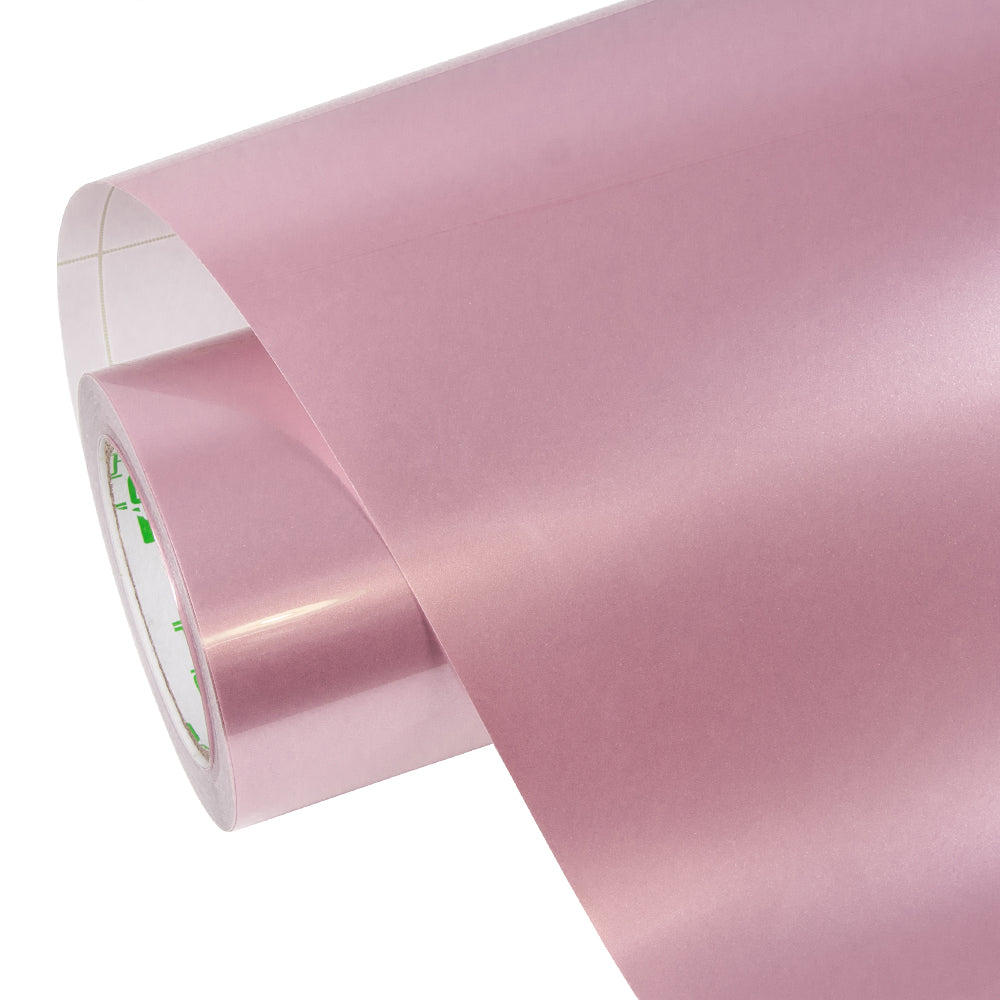 Glänzende metallische Passion Pink Autofolie