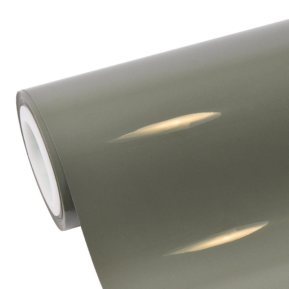 Superglanz Khaki Grün Vinylfolie