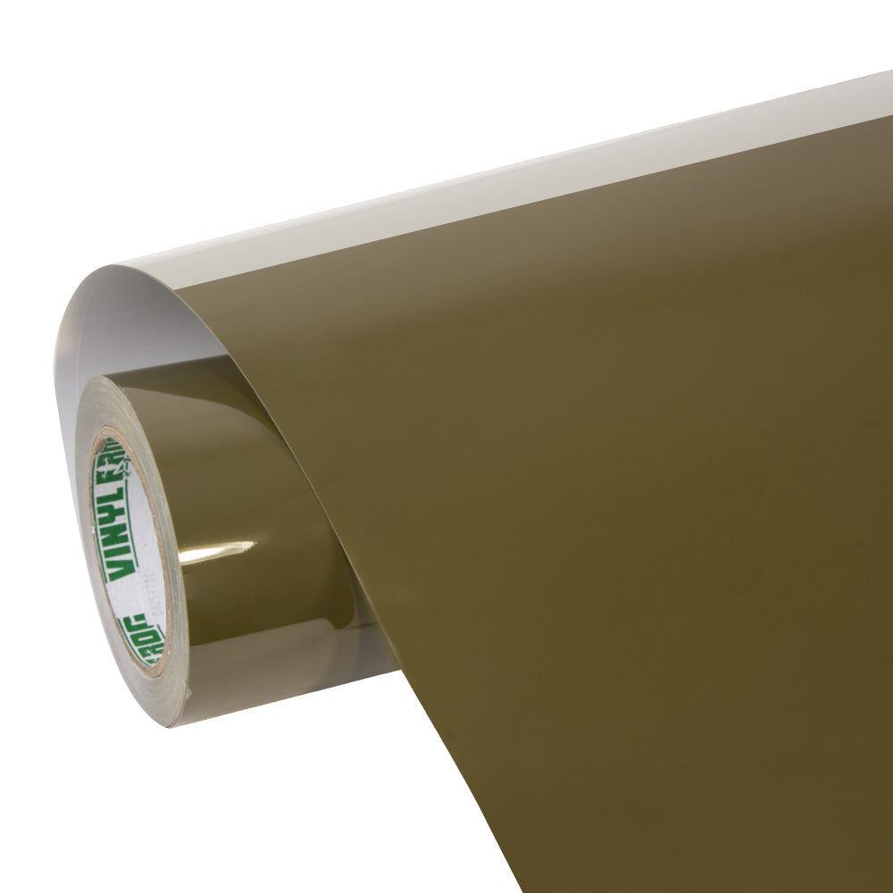 Hochglanz Armee Gruen Vinylfolie