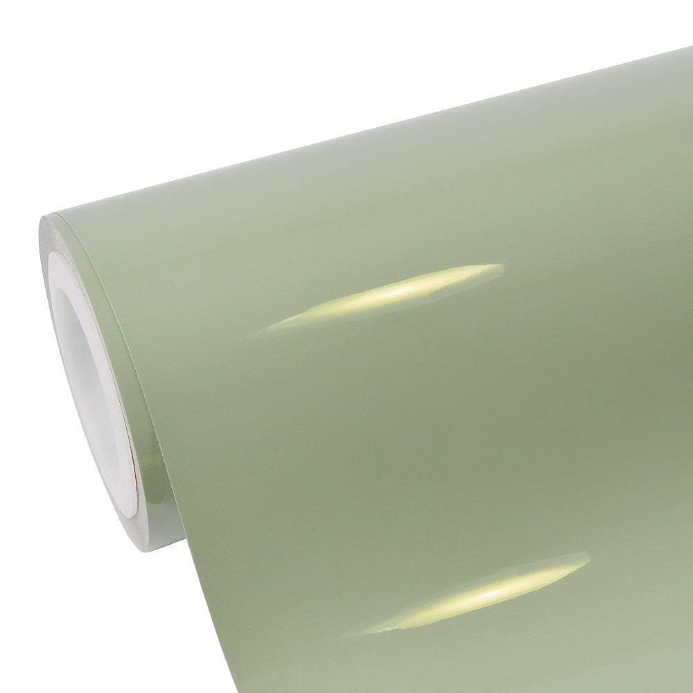 Superglanz Pistazien Gruen Vinylfolie