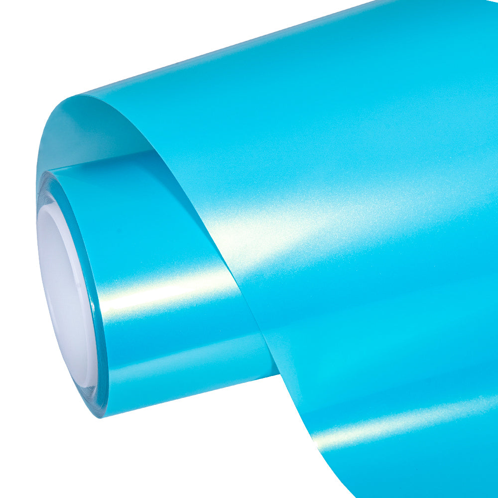 Neon Ice Blau Farbig Lackschutzfolie