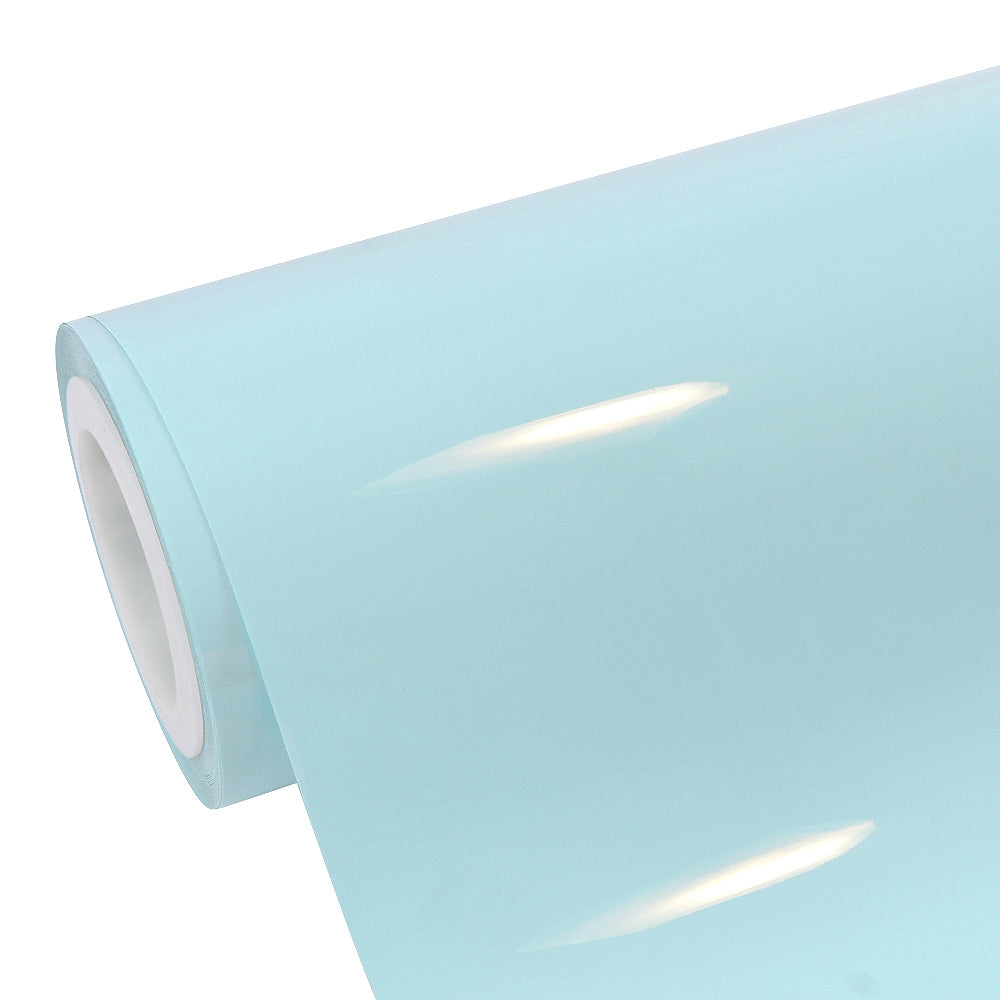 Superglanz Gletscherblau Vinylfolie