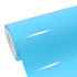 Hochglanz Himmel Blau Vinylfolie