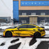 Spiegelchrom-goldene Autofolie