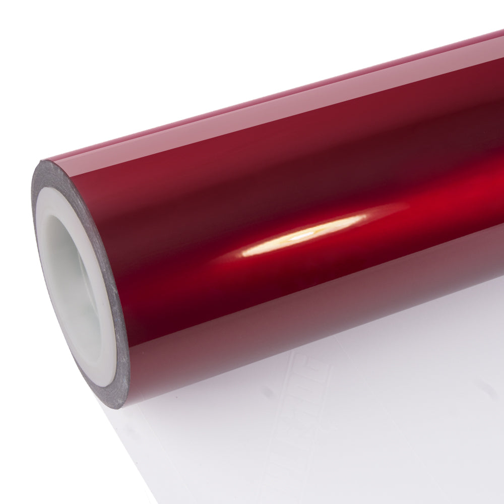 Glänzende Metallische Himbeerrot Auto-Folie