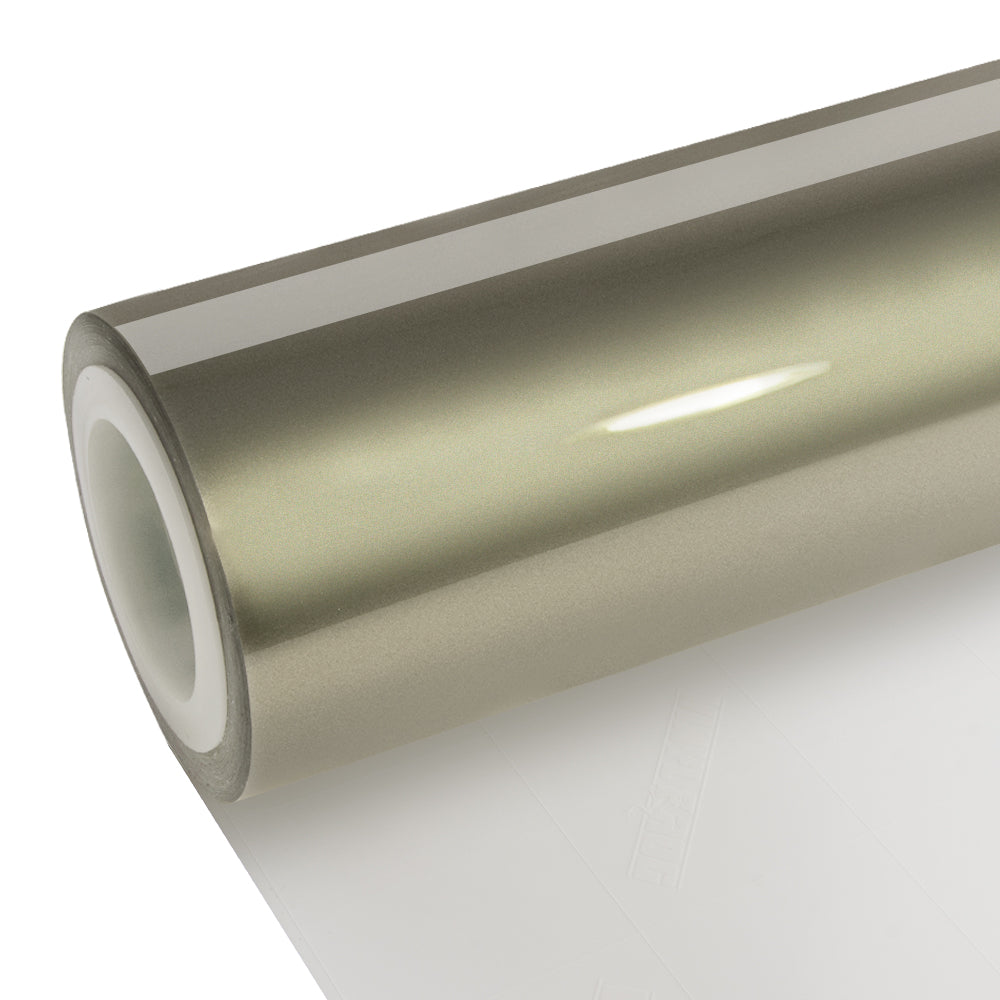 Glänzende metallische Glitzer-Champagner- / Millennium-Jade-Autofolie
