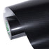 Silber Schwarz Carbonfaser Vinylfolie