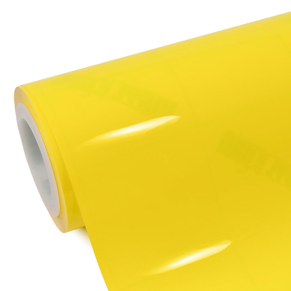 Hochglanz Gelb Vinylfolie