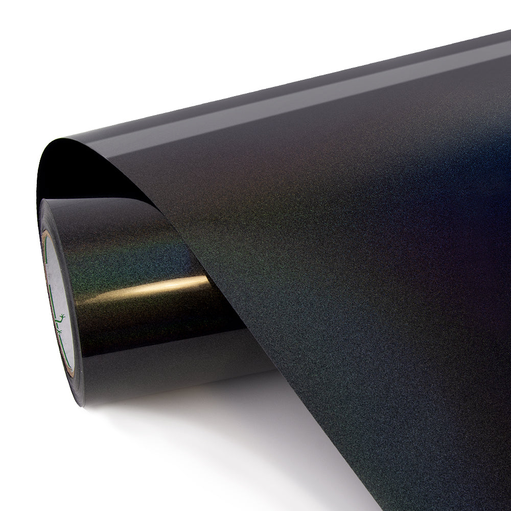 Regenbogen Metallic Majestic Dunkelgrau vinylfolie