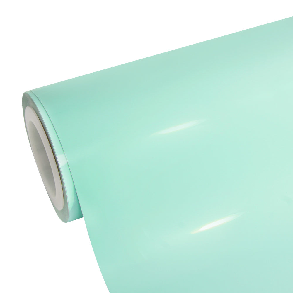 Hochglanz Jamaika Aqua Vinylfolie