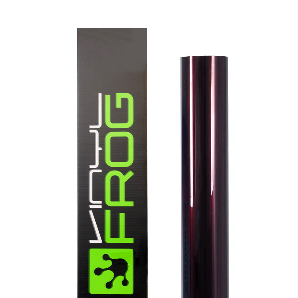 Glänzende metallische Schwarze Rose Autofolie