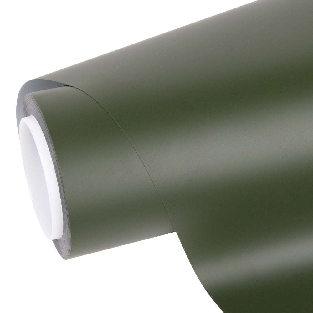 Supermatte Militärgrün Farbig Lackschutzfolie