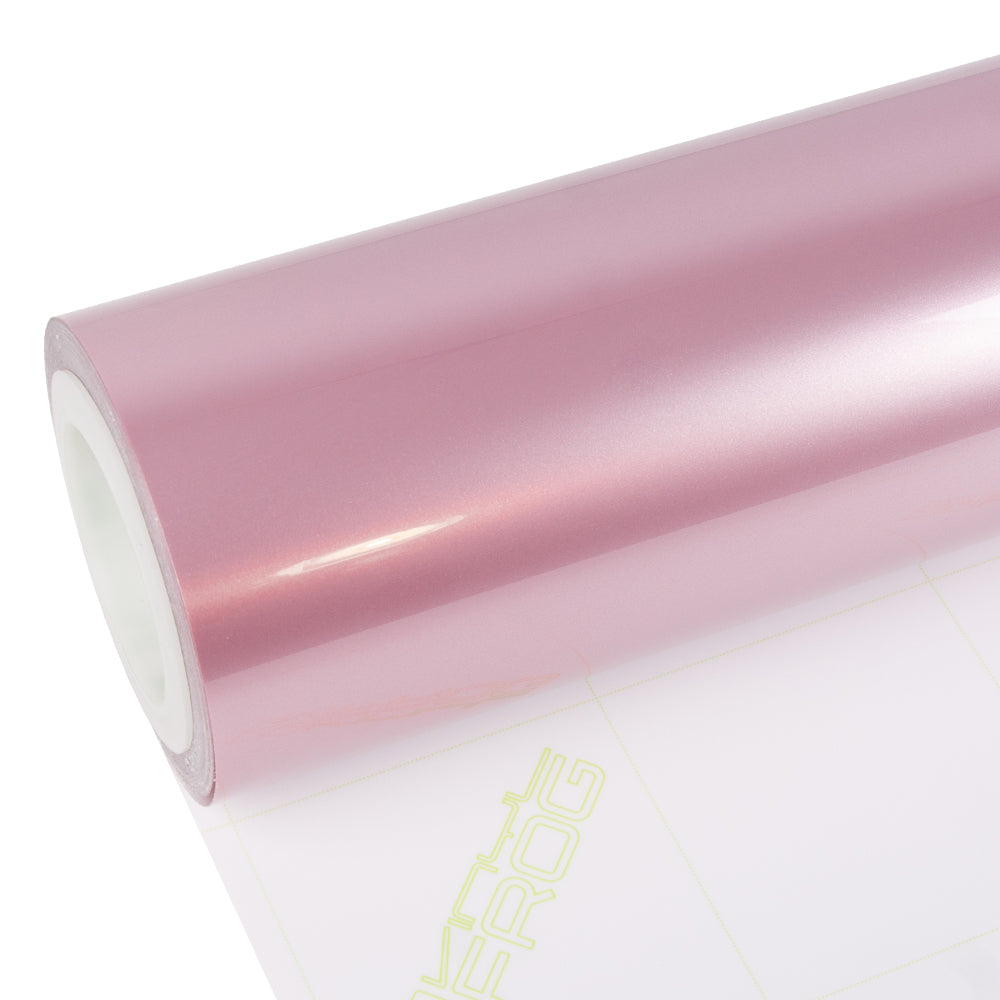 Glänzende metallische Passion Pink Autofolie