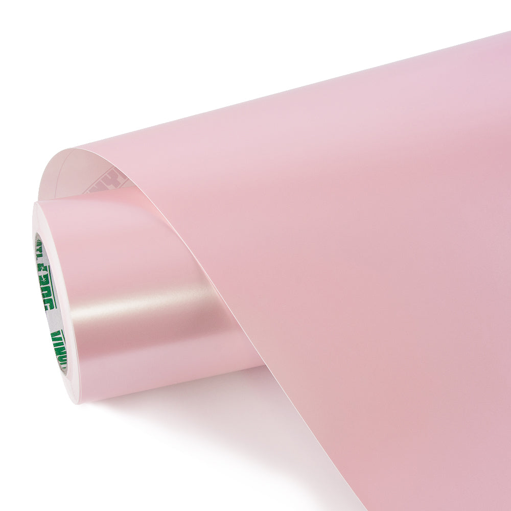 Matte metallische Perlmutt-Babyrosa Autofolie