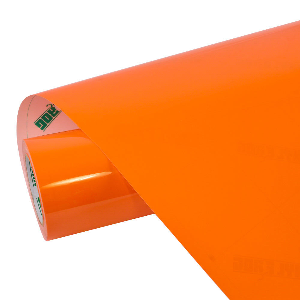 Hochglanz Orange Vinylfolie