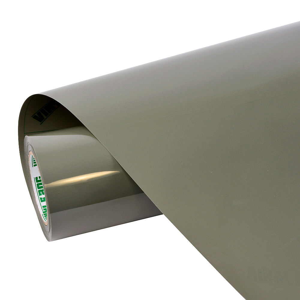 Superglanz Khaki Grün Vinylfolie