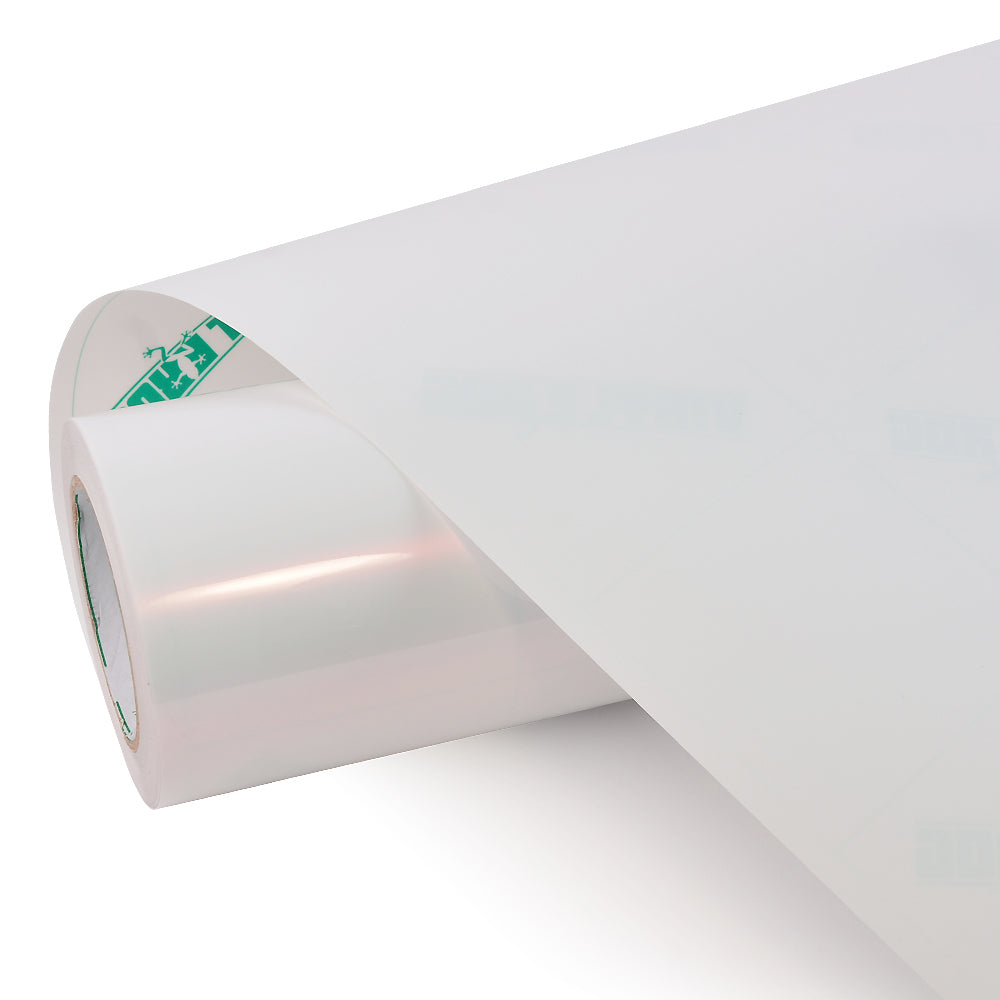 Glanz Weiss Rot Vinylfolie