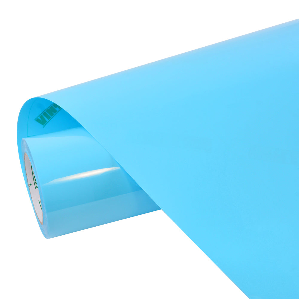 Hochglanz Himmel Blau Vinylfolie