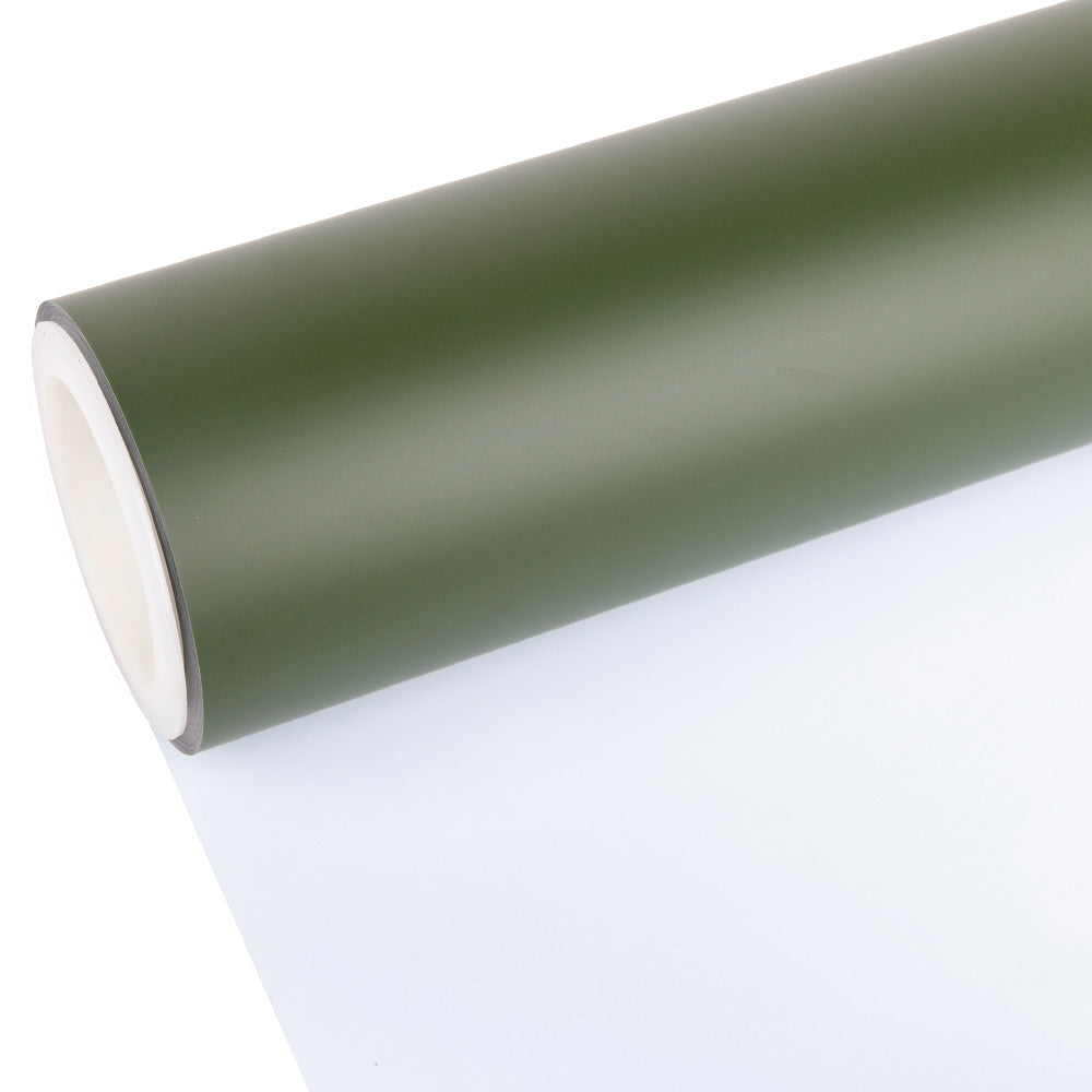 Supermatte Militärgrün Farbig Lackschutzfolie