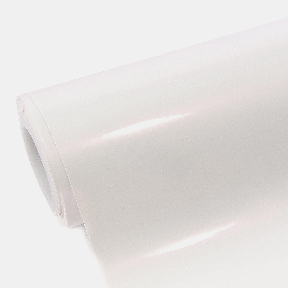 Glanz Weiss Lila Vinylfolie